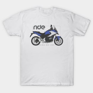 Ride nc750x blue/silver T-Shirt